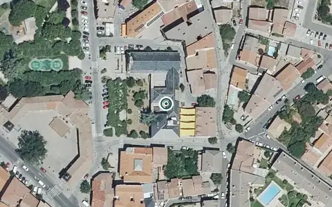 Vista aérea de la ubicación de Residencia San Miguel Arcángel (Guadarrama)