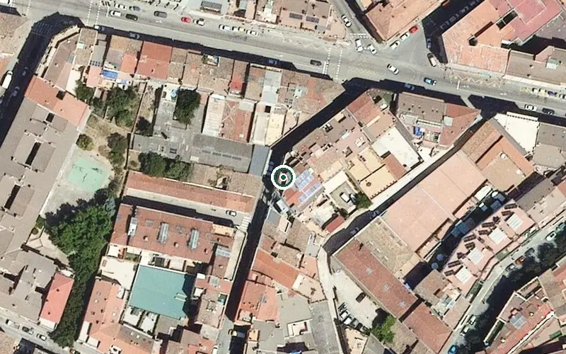 Vista aérea de la ubicación de Residència Sant Josep
