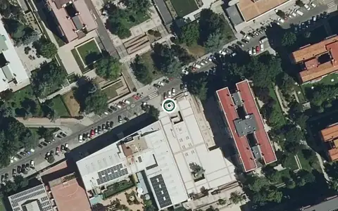 Vista aérea de la ubicación de Residencia Santa Eugenia