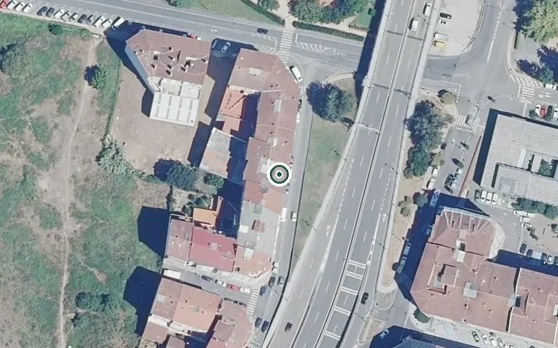 Vista aérea de la ubicación de Residencia para Mayores Galisenior