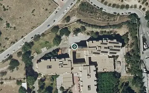 Vista aérea de la ubicación de Residencia Manoteras