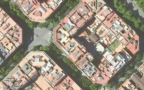Vista aérea de la ubicación de Centro Geriátrico Gure-Etzea