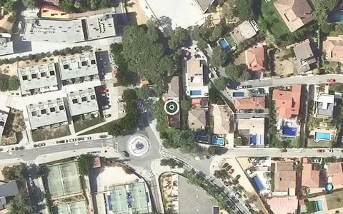 Vista aérea de la ubicación de Llar Carme