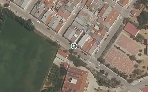 Vista aérea de la ubicación de Residencia de Mayores Virgen de Barbaño