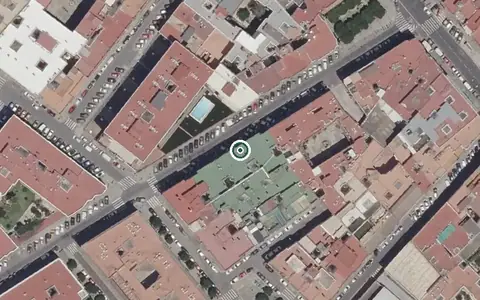Vista aérea de la ubicación de Vivienda Tutelada para Personas Mayores Juan José Hinojo Toro