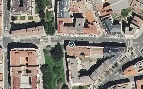 Vista aérea de la ubicación de Residencia de Personas Mayores el Niño Jesús