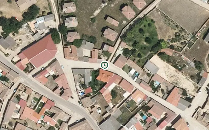 Vista aérea de la ubicación de Residencia de Mayores Autilla del Pino
