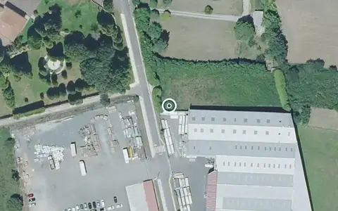 Vista aérea de la ubicación de Residencia San Marcos