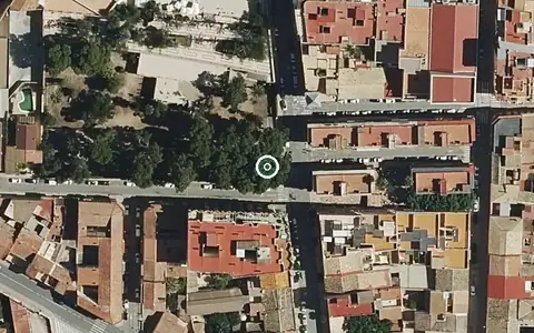 Vista aérea de la ubicación de Centro Residencial para Personas Mayores Nuestra Senyora del Remedio