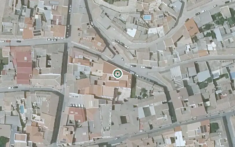 Vista aérea de la ubicación de Centro de Día de Campo de Criptana