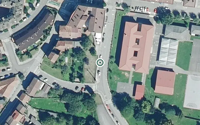 Vista aérea de la ubicación de Residencia de Noreña