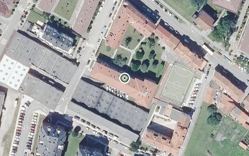 Vista aérea de la ubicación de Abuelos
