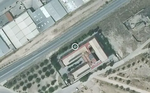 Vista aérea de la ubicación de Residencia de Mayores Nuestra Señora de la Merced