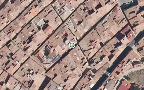 Vista aérea de la ubicación de Residencia de Ancianos la Purísima