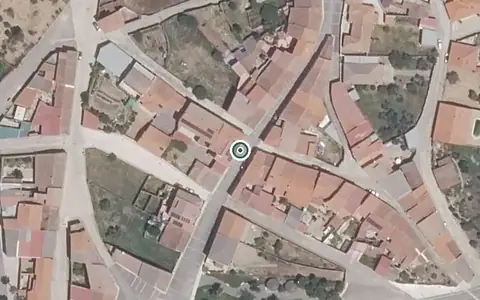 Vista aérea de la ubicación de Pisos Tutelados Santa Catalina
