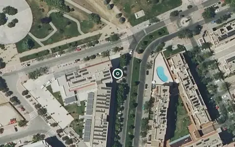 Vista aérea de la ubicación de Residencia Vitalia (Torrejón de Ardoz)