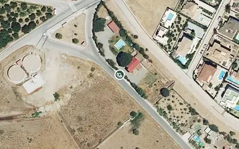 Vista aérea de la ubicación de Centro Residencial el Romeral