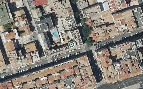 Vista aérea de la ubicación de Residencia Reina Victoria