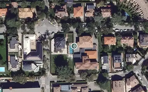 Vista aérea de la ubicación de Residencia de Personas Mayores el Carmen