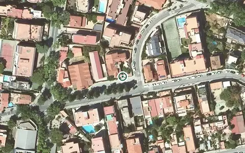 Vista aérea de la ubicación de Residència Pedrell
