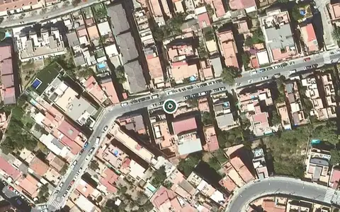 Vista aérea de la ubicación de Los Olivos. Residencia tercera edad