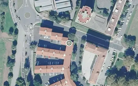 Vista aérea de la ubicación de Residencia de Maiores de Caranza-ferrol