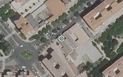 Vista aérea de la ubicación de Residencia de Mayores Nuestra Señora de la Peña