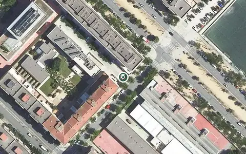 Vista aérea de la ubicación de Centre Gerontològic Myces