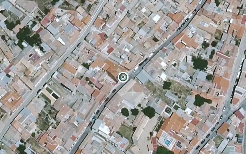 Vista aérea de la ubicación de Centro de Día Municipal