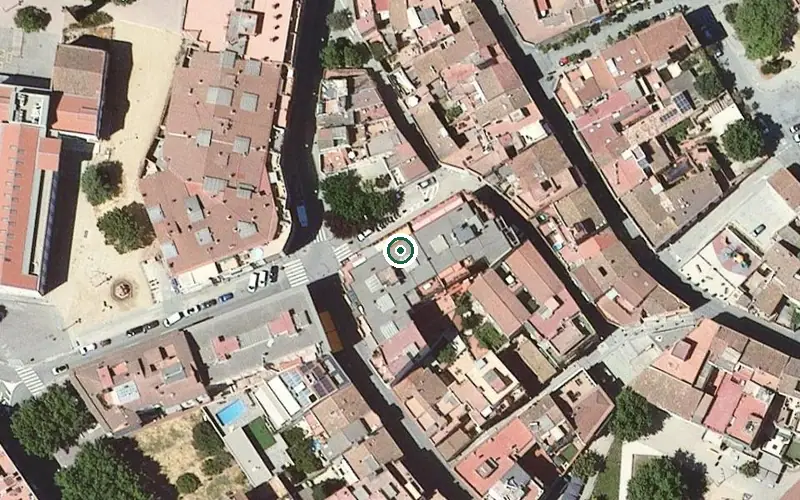 Vista aérea de la ubicación de Espai d'avis Petit Rossinyol