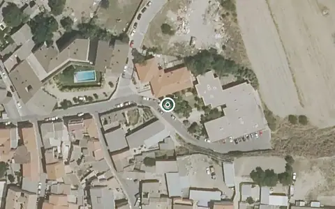Vista aérea de la ubicación de Vivienda Municipal de Mayores