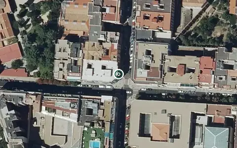 Vista aérea de la ubicación de Centro de Día SalusMayores Ríos Rosas