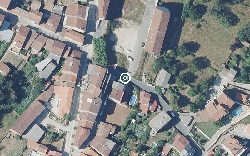 Vista aérea de la ubicación de Residencia Nuestra Señora de las Nieves
