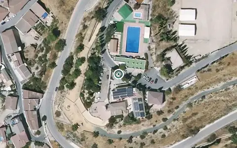 Vista aérea de la ubicación de Centro Residencial para Personas Mayores Virgen de los Remedios
