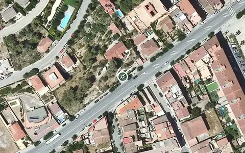 Vista aérea de la ubicación de Residència Geriàtrica l'Edat d'Or
