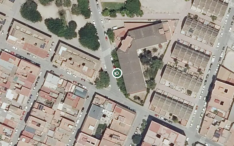 Vista aérea de la ubicación de Residencia y Centro de Día P.m.d. de Puçol