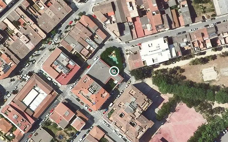 Vista aérea de la ubicación de Centre de dia Mar i Cel