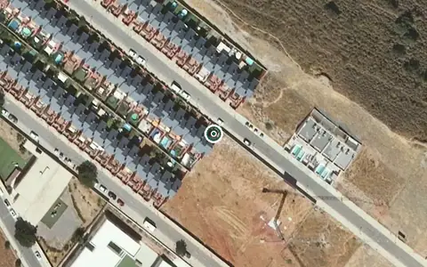 Vista aérea de la ubicación de Centro de Día para Mayores Fray Leopoldo-serrallo
