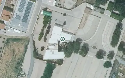 Vista aérea de la ubicación de Centro de Día Municipal