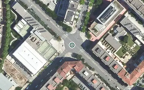 Vista aérea de la ubicación de Residència per a Gent Gran Balàfia II