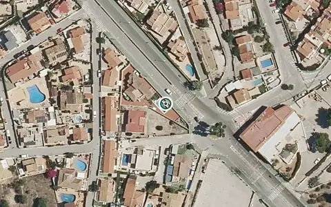 Vista aérea de la ubicación de Residencia para Personas Mayores Dependientes Domusvi Calpe