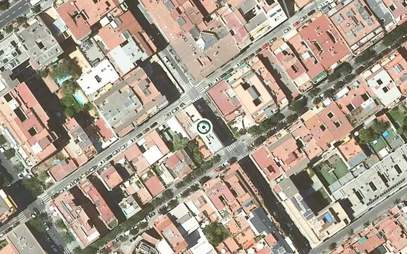 Vista aérea de la ubicación de Adegius Residencial