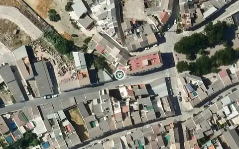 Vista aérea de la ubicación de Centro de Día para Mayores de Cañete de las Torres