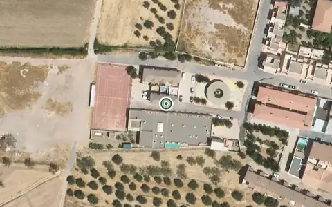 Vista aérea de la ubicación de Centro Residencialpara Mayores Moraima