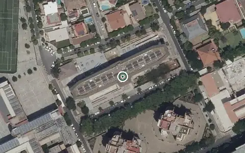 Vista aérea de la ubicación de Centro Residencial para Personas Mayores Heliopolis