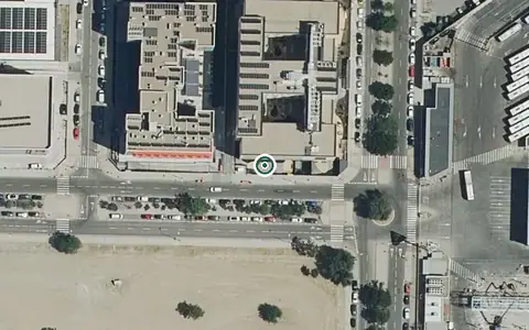 Vista aérea de la ubicación de Residencia Emera Carabanchel