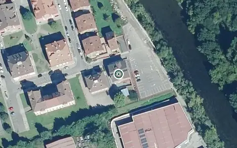 Vista aérea de la ubicación de Residencia Geriátrica Parres