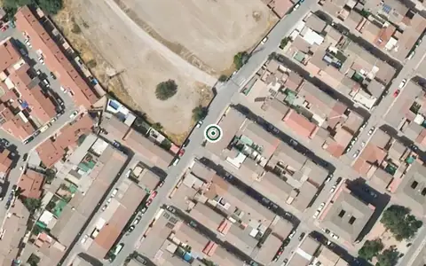 Vista aérea de la ubicación de Centro Residencial para Mayores Entrealamos
