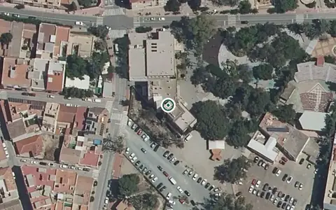 Vista aérea de la ubicación de Residencia de la Tercera Edad