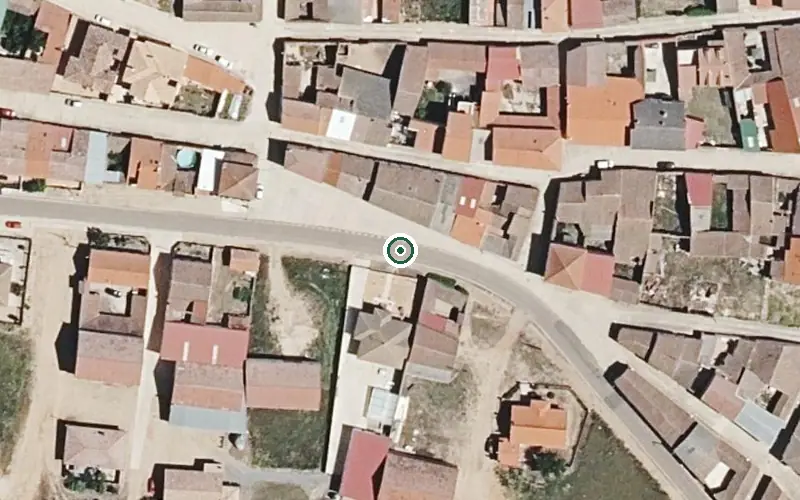 Vista aérea de la ubicación de Residencia de Personas Mayores San Antonio